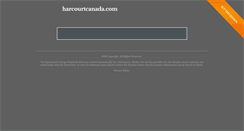 Desktop Screenshot of harcourtcanada.com
